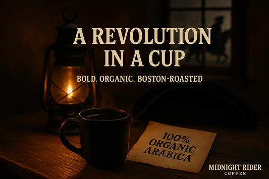 Why Midnight Rider Only Rides with 100% Organic Arabica Coffee